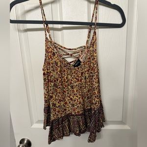 Floral tank top